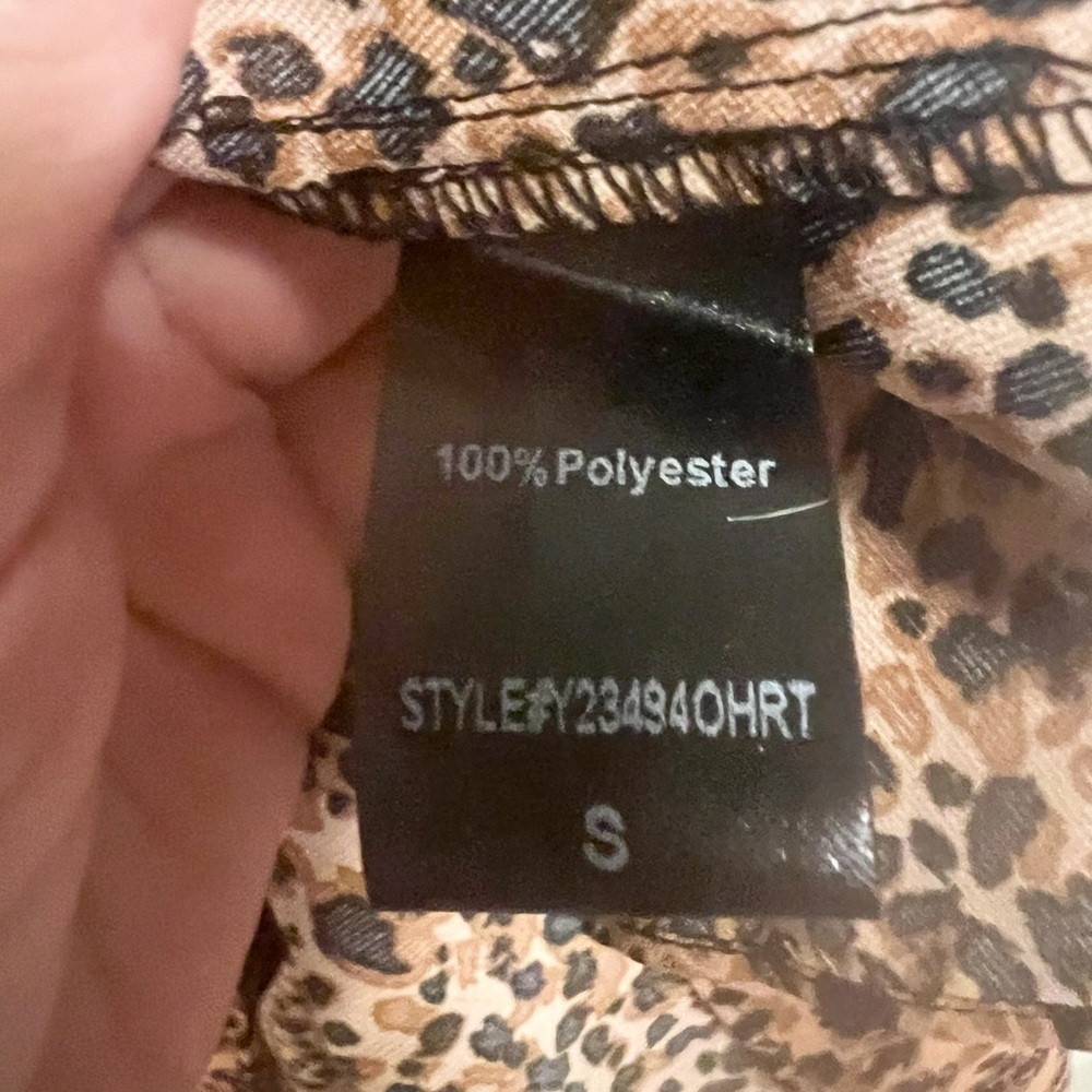 Tuckernuck POMANDER PLACE Leopard Kenzo Dress size M - Picture 6 of 9